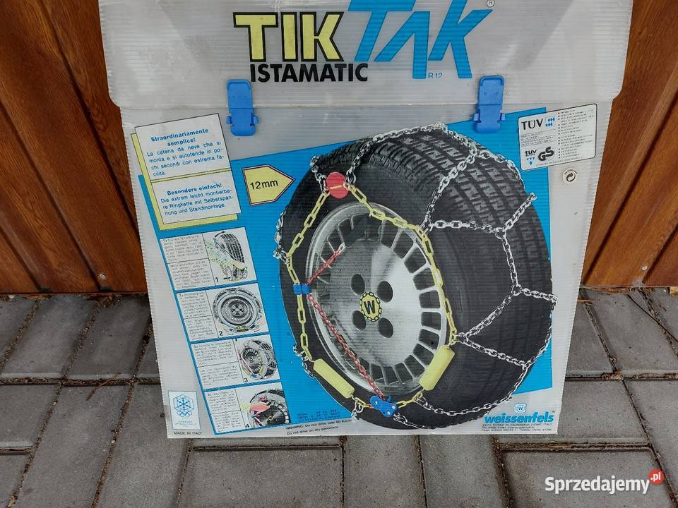 Łańcuchy na koła Łańcuchy śniegowe Złotów sprzedam