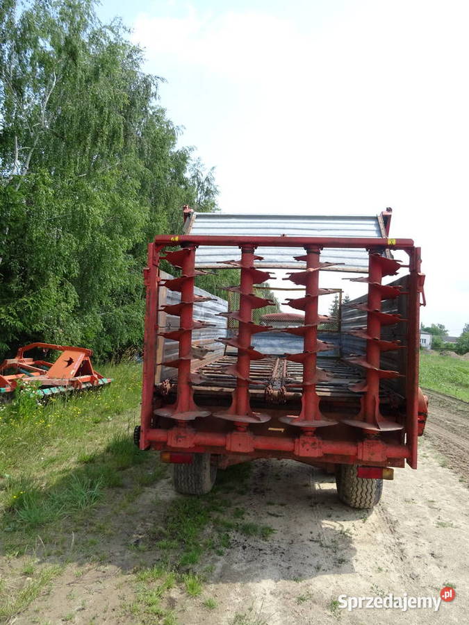 Rozrzutnik Obornika Cynkomet 8 Ton Tandem lubelskie
