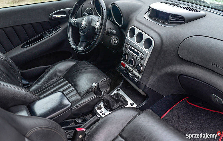 alfa romeo 156 20 jts skóra 2002 lift wnętrza 4/5 156 Mosina