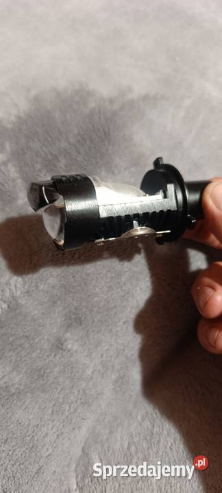 Żarówki H4 led 6500k 12V24V soczewka Motoryzacja Szydłowiec