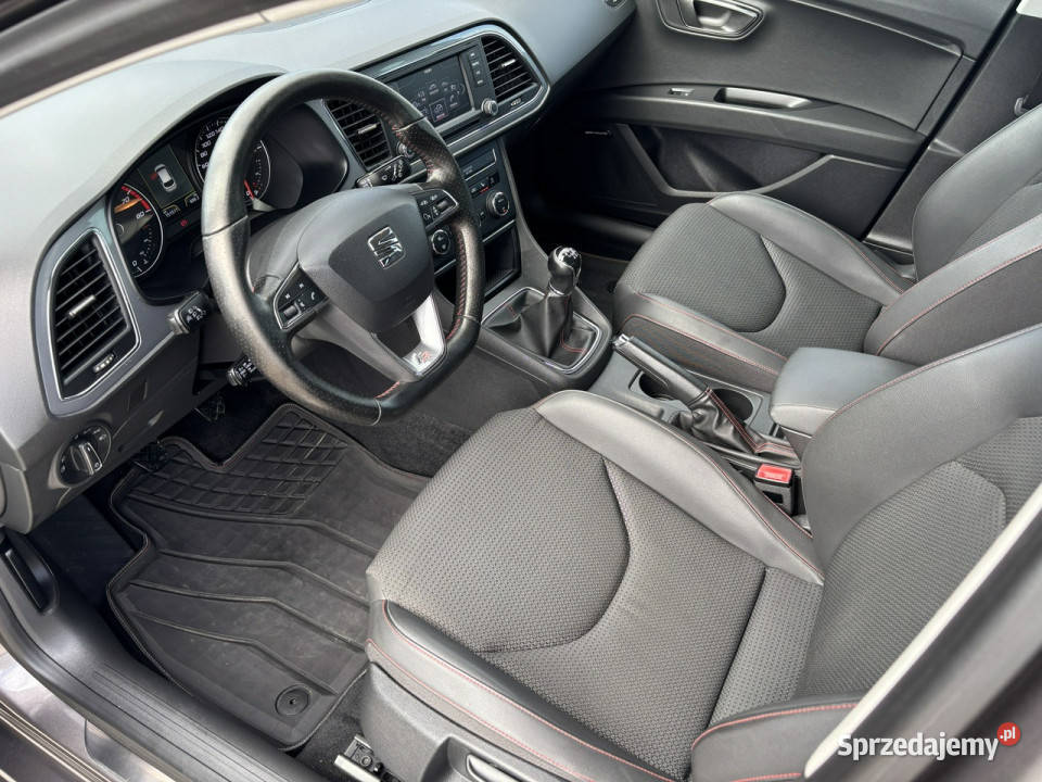 Seat Leon Oryginalny lakierNawigacjaLedyPDC Rok produkcji 2014 Przyszowice