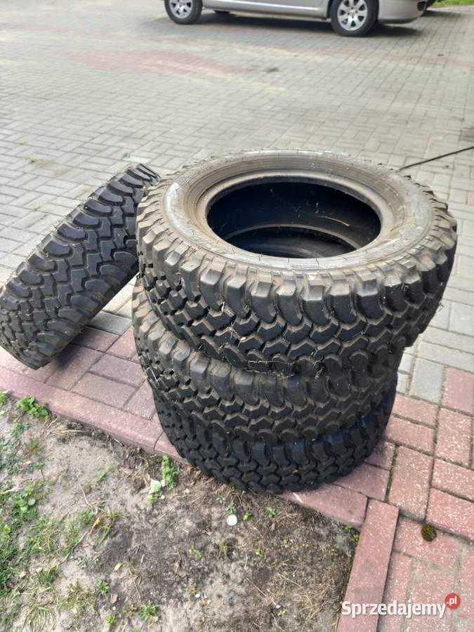 Terenowe Opony 23570r16 dakar equipe Szczytno sprzedam