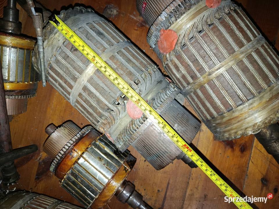 Miedź w wirnikach Wirniki Części do elektronarzędzi Biłgoraj sprzedam