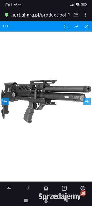 Wiatrówka PCP Reximex Meta 45 55 mm z Ruda Śląska