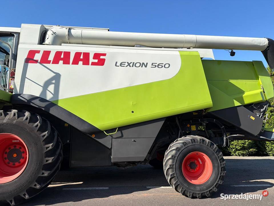 Kombajn zbożowy Claas Lexion 560 heder V750 Claas Nowa Ruda