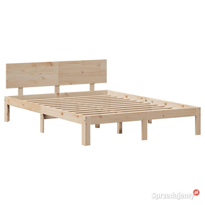 Rama łóżka z szufladami lite drewno sosnowe sprzedam