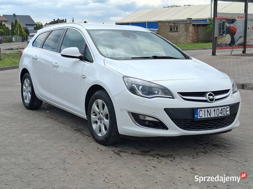 Opel Astra Navi LED BiXenon Ogrzewana kierownica aluminiowe felgi Słupca sprzedam