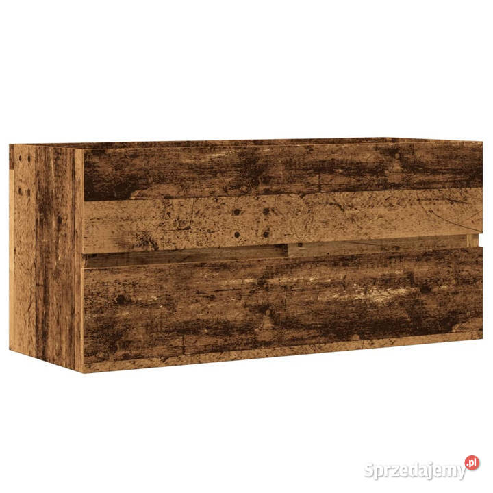 Szafka pod umywalkę stare drewno 100x385x45 Warszawa
