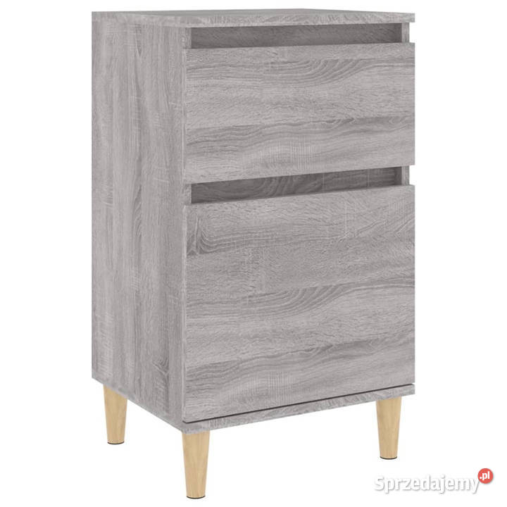 Szafka nocna kolor szary dąb sonoma 40x35x70 mazowieckie Warszawa