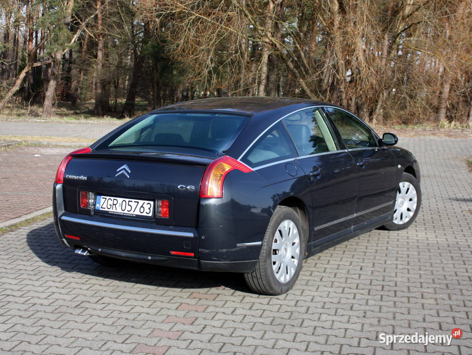 Citroen C6 22HDI skóra HUD zadbany zar w Gryfino