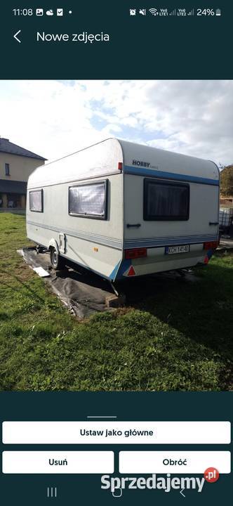 Hobby 560 przyczepa kempingowa kemping Kempingowe Chrzanów sprzedam