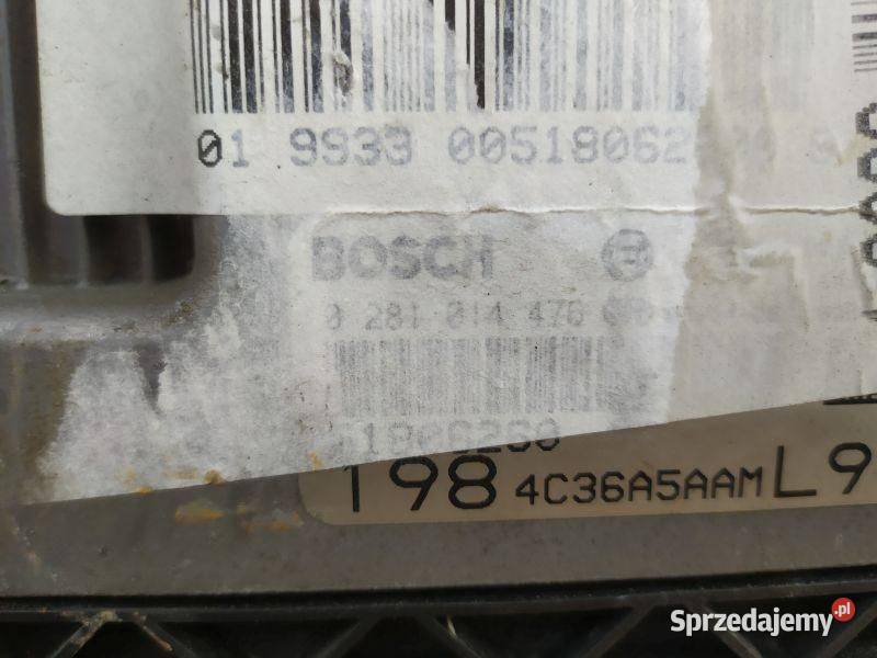 STEROWNIK SILNIKA KOMPUTER FIAT BRAVO II osobowe Gliwice sprzedam