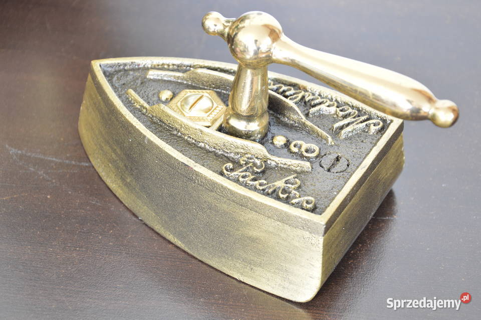 ŻELAZKO wyjątkowe żeliwne przedwojenne