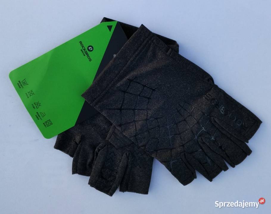 Letnie rękawiczki RockBros półpalce L pajęczyna Dęblin