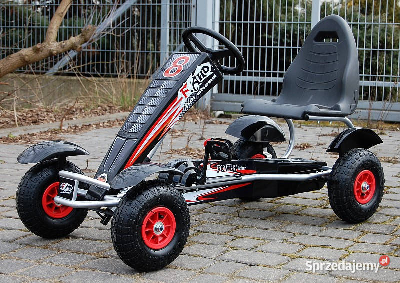 BAWIBUS pojazd GOKART NA PEDAŁY pompowane koła śląskie Myszków sprzedam
