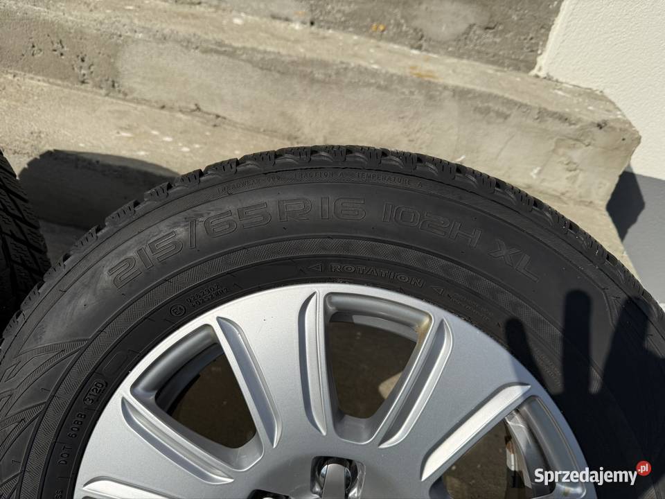 Koła zimowe Audi Q3 oem 16 opony Nokian Tyres WR Piła Kościelecka