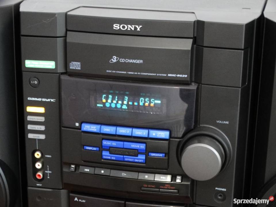 Wieża Sony HCDRG20 z kolumnami WYSYŁKA Jasło sprzedam