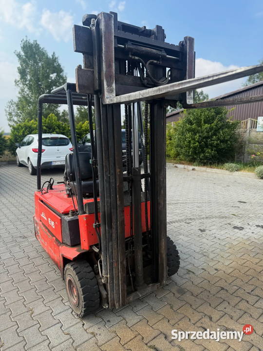 wózek widłowy elektryczny LINDE E16 Triplex 520m łódzkie Działoszyn sprzedam