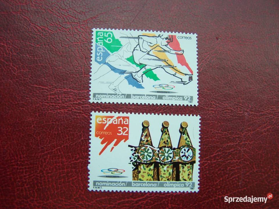 Hiszpania 1987 MNH Mi 278990 Sport Olimpiada