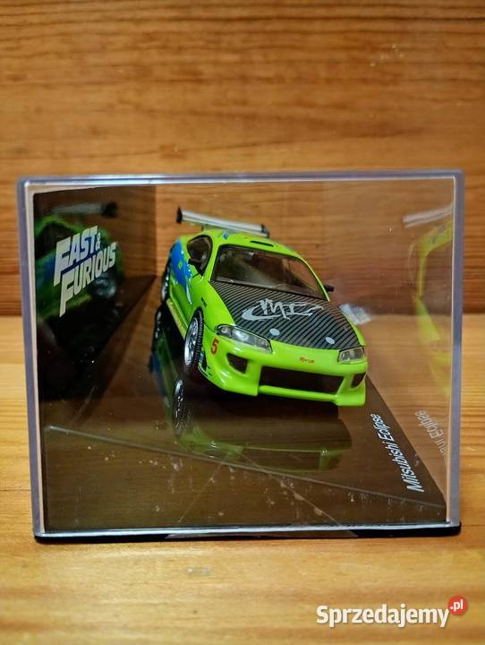 MITSUBISCHI ECLIPSE model deagostini 143 Szybcy Warszawa