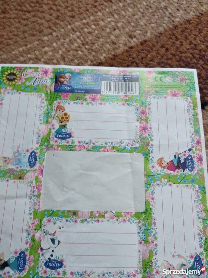 naklejki na zeszyty książki elza i inne 12 sztuk Poznań