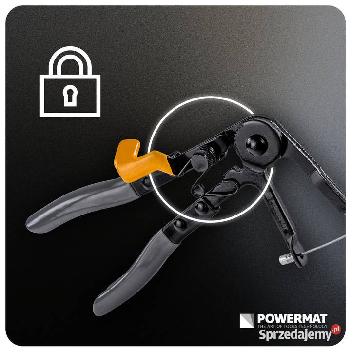 szczypce do opasek zaciskowych linka 690mm Katowice