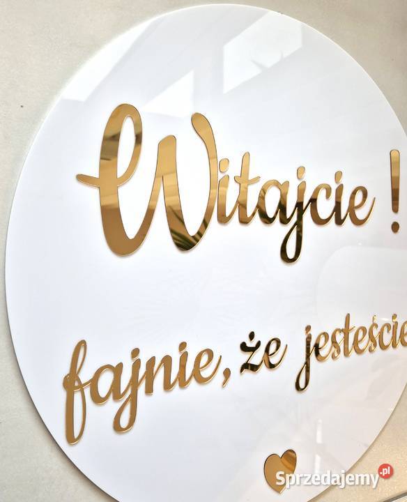 Tablica powitalna Witamy Częstochowa sprzedam