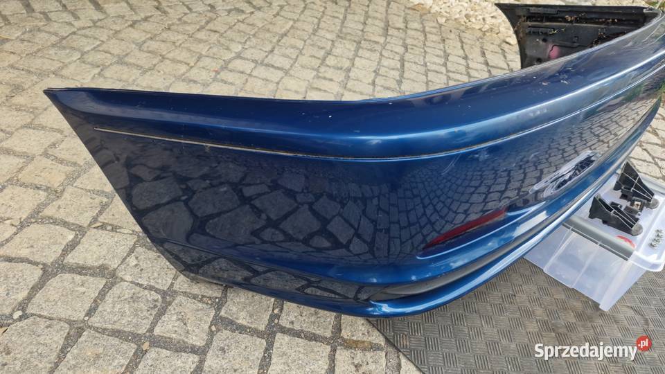 Zderzak tył OEM BMW E46 Coupe Topasblau Metallic Nowy Sącz