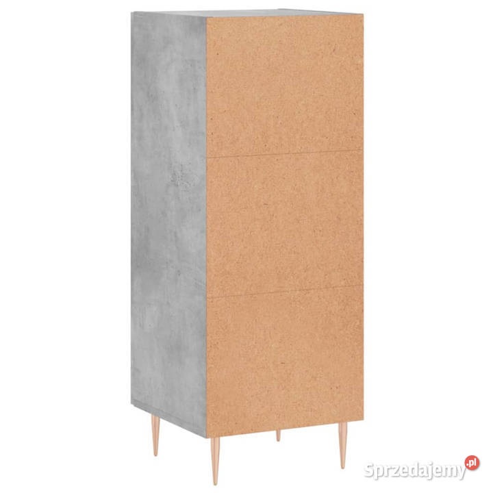 Szafka szarość betonu 345x34x90 materiał Pozostałe sprzedam