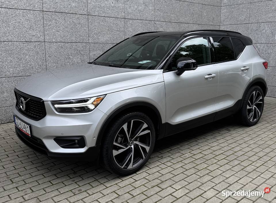 Volvo XC40 T5 RDesign 2019 20 Turbo 247 Automat 1969cm3 Gdańsk sprzedam