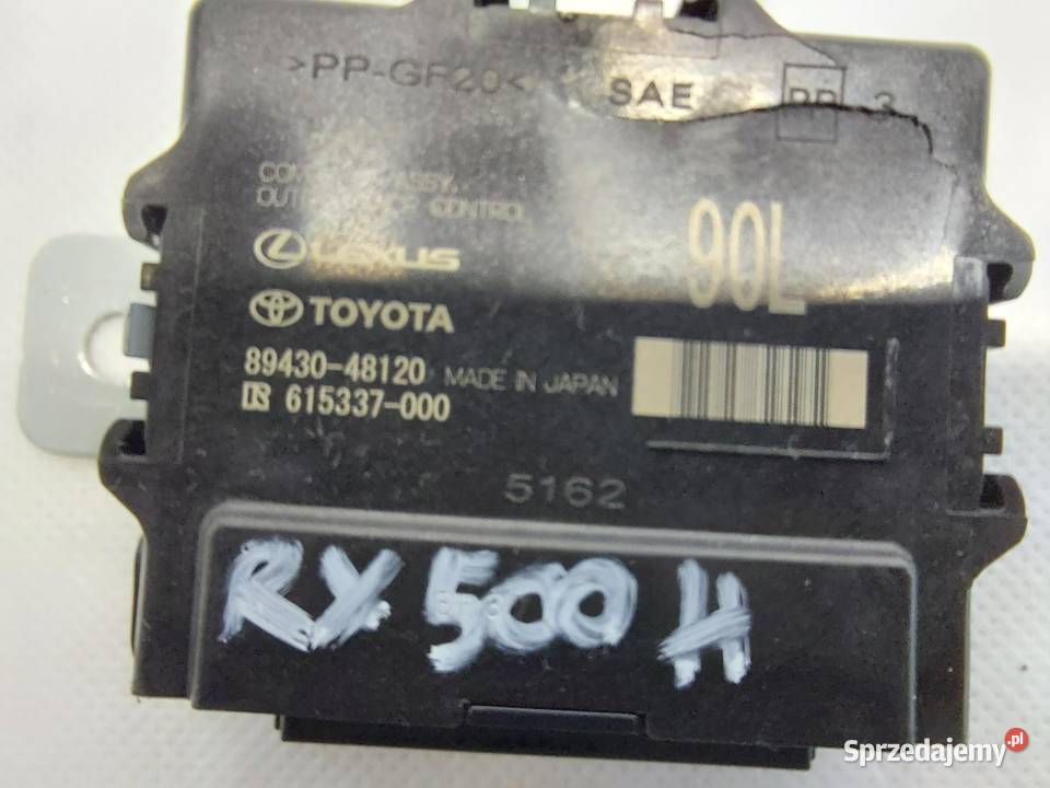 LEXUS RX500H V 5 2023 MODUŁ STEROWNIK 8943048120 osobowe