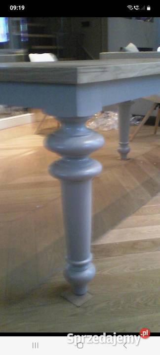 Noga toczona z drewna nogi toczone duża średnica