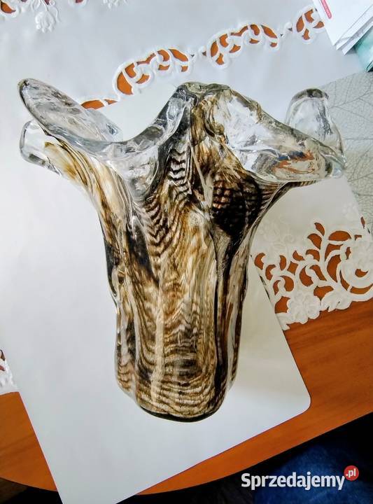 Szklany wazon Żory
