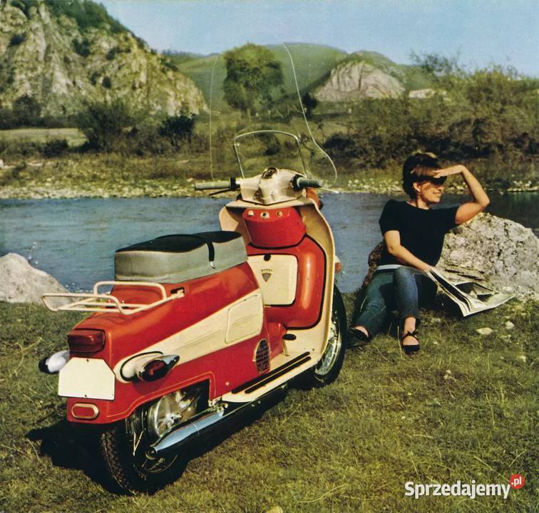 Skuter Tatran 125 Manet vespa puch osa trol iwl Limanowa