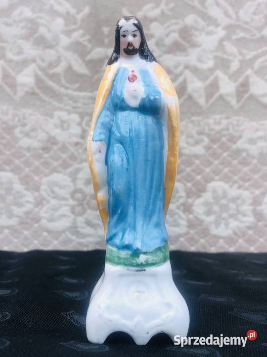 Jezus figurka porcelanowa Antyk Antyki Łowicz