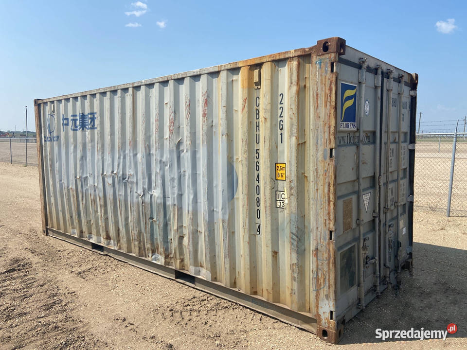 Kontener morski magazynowy 20DV 6 metrowy śląskie Pszczyna