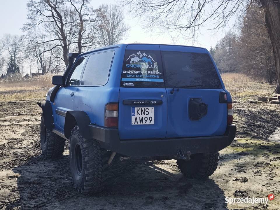 Nissan Patrol Y61 28 TD 4x4 lift 5 opony 38 napęd 4x4