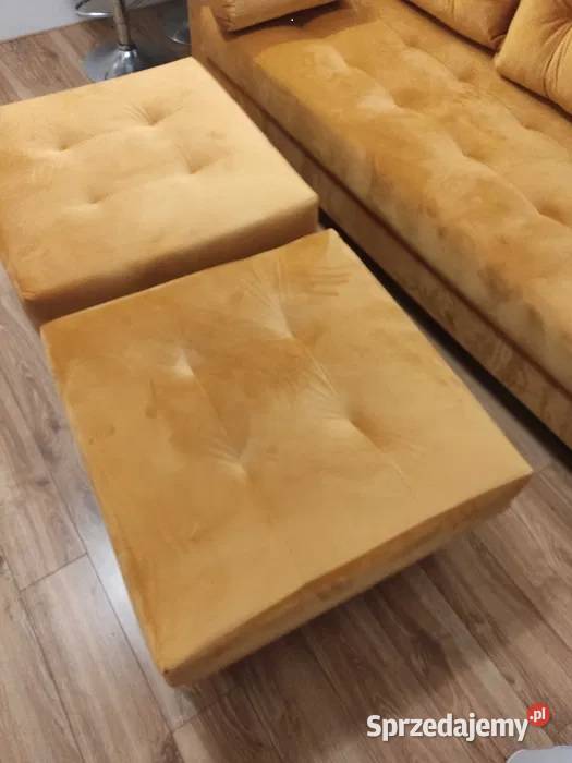 Nowa kanapa z dwoma pufami 229x90 Meble Warszawa