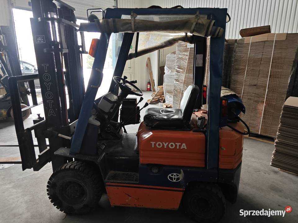 Wózek widłowy Toyota benzyna gaz benzyna Lubartów