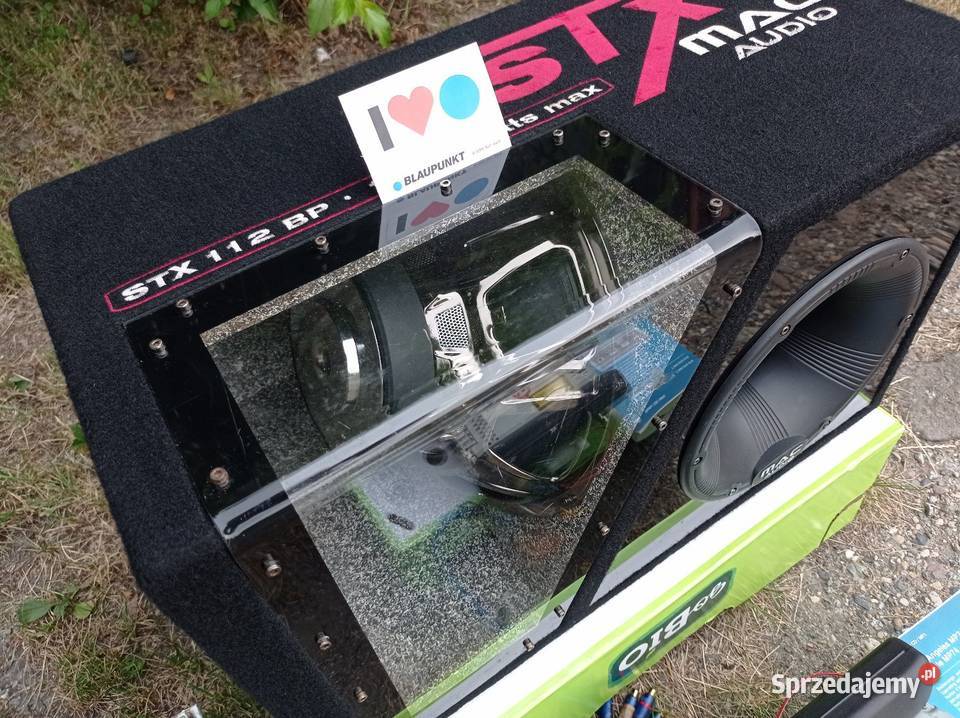 Tuba Skrzynia Basowa Subwoofer MAC AUDIO 500RMS skrzynie basowe i tuby Dzierżoniów