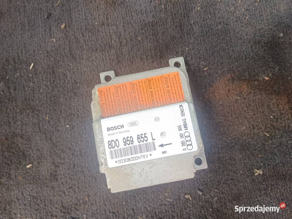 Sterownik Airbagu 8D0 959 655 L Bosch Audi A4 B5 osobowe