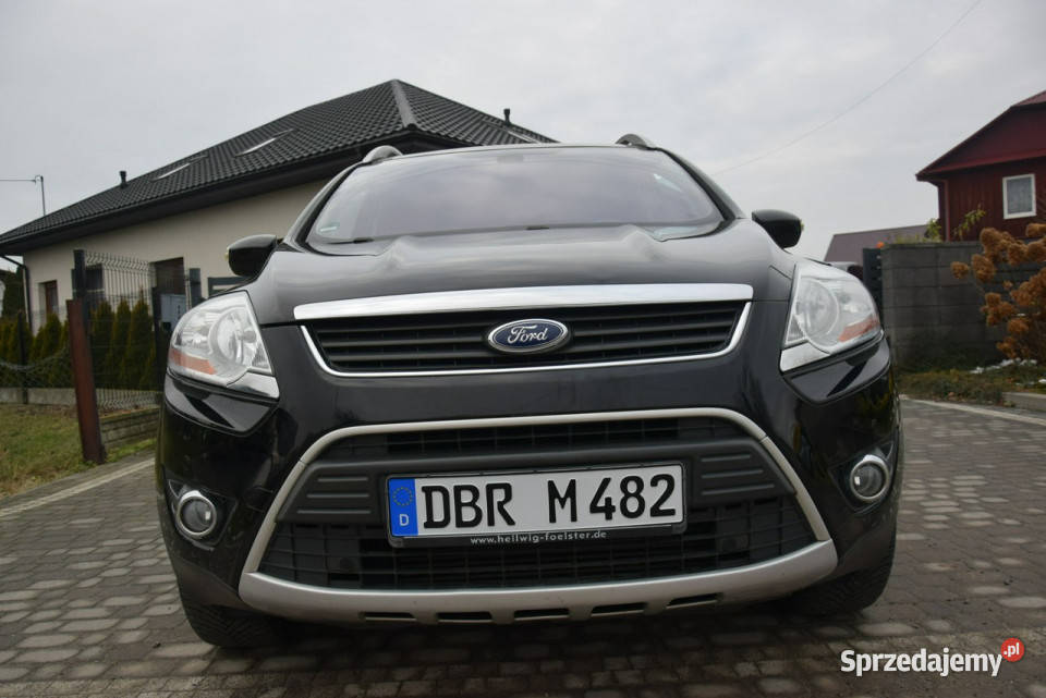 Ford Kuga 20D Navi Skóra 170 Sprowadzony czarny Majdan Sieniawski