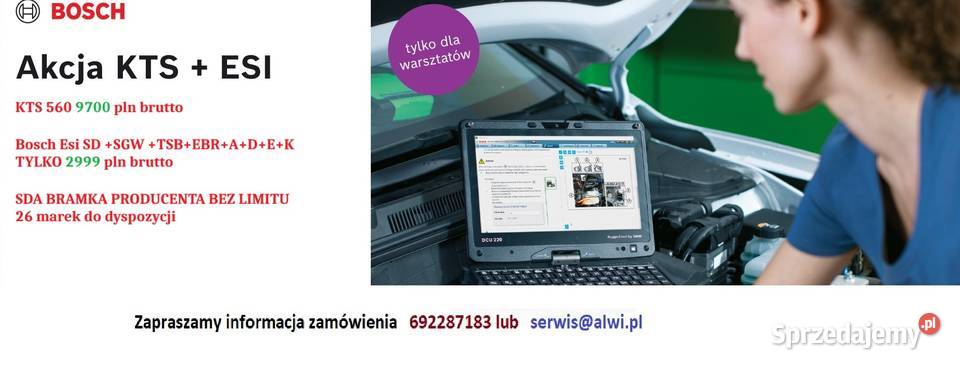 Esi Bosch SDA i SGW 2999 pln brutto bramki sprzedam