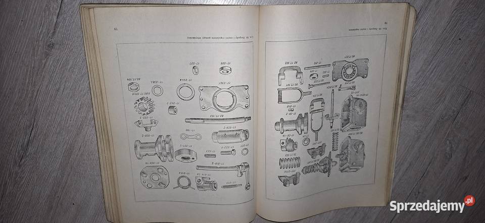 Katalog części zamiennych ciągnika DT75S4 WEMA wielkopolskie Łęczyca