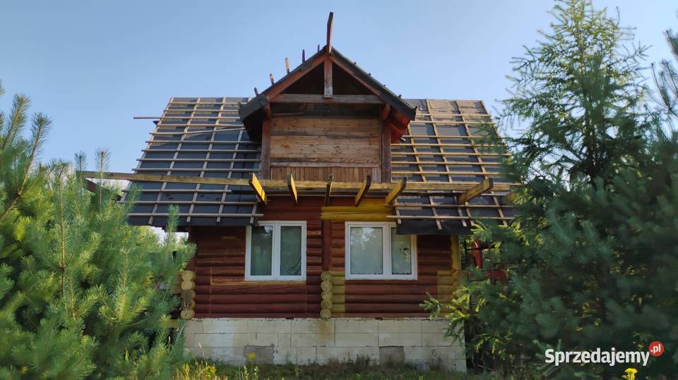 Sprzedam siedlisko z domkiem z bala w pięknej kujawsko-pomorskie