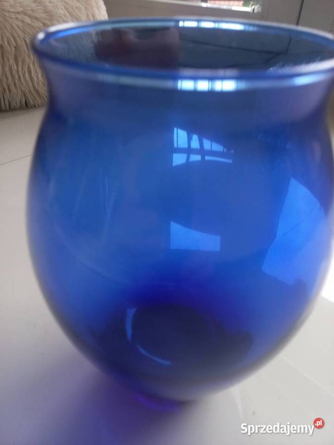 Wazon kobaltowy duży Toruń sprzedam