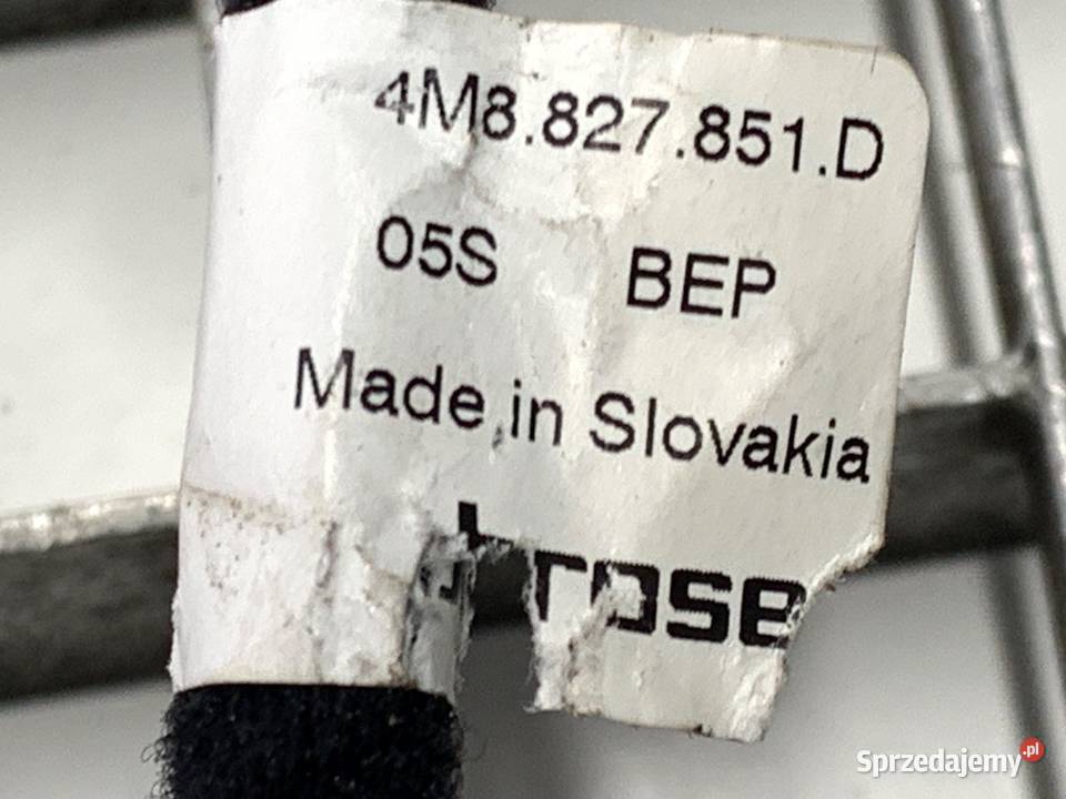 SIŁOWNIK TELESKOP KLAPY LEWY AUDI Q8 4M8827851D