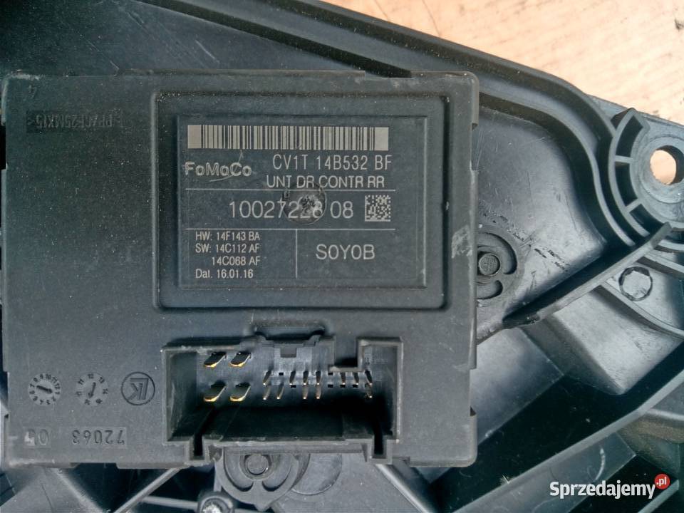Ford Sterownik Moduł Drzwi CV1T 14B532 BF centralne zamki Motoryzacja Turek sprzedam
