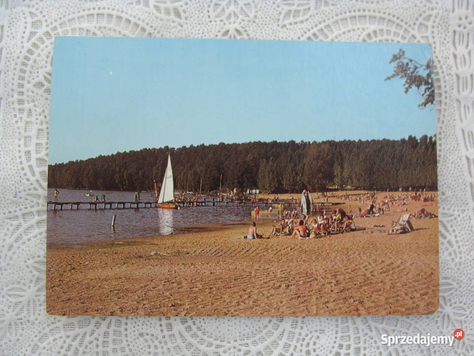 Widokówka Długie jLipie 1975 r wielkopolskie Poznań