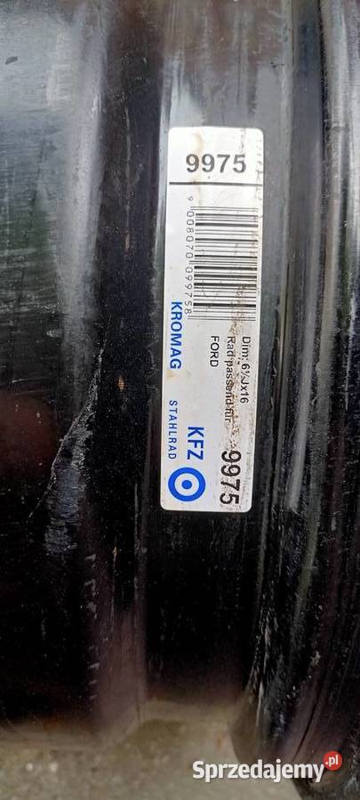 Felgi metalowe do Forda Mondeo 612x16 9975 dolnośląskie Syców